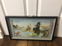 Rare Vintage Chinese Shadow Box 