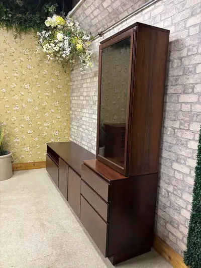 Danish made rosewood modular unit , View more