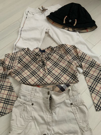 Burberry pants /hat/shirt/ shorts 