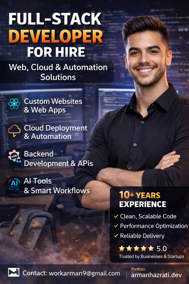 Websites, AI, Developer, Automation & IT Solutions