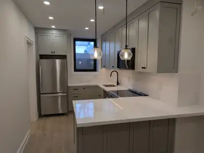 - New! - Two bedroom, one bathroom - High speed WiFi internet included - Lower level apartment with...