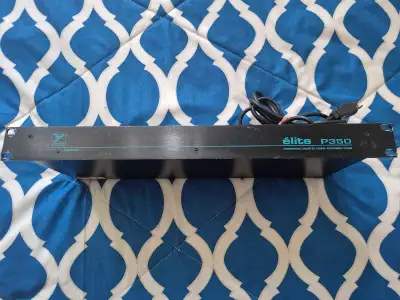 Yorkville Sound Elite 2 way electronic crossover, View more