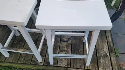 Short wooden stools, View more