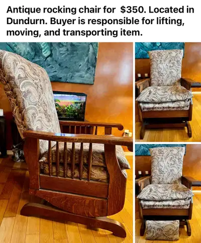 Antique Rocking Chair, View more