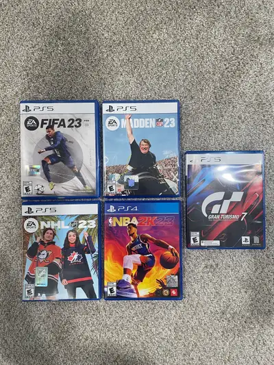 PS5 & PS4 Game Bundle, View more