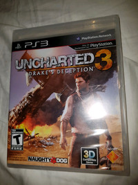 NEW SEALED PS3 UNCHARTED 3 DRAKE'S DECEPTION