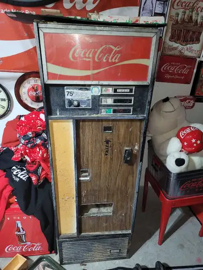 Coca-Cola vending machine, View more