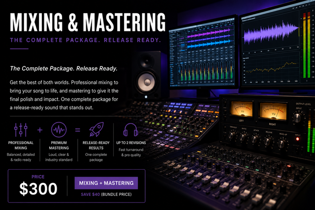 Professional Mixing & Mastering Services528038738233272321
