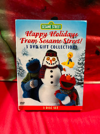 HAPPY HOLIDAYS FROM SESAME STREET 3 DVD GIFT COLLECTION