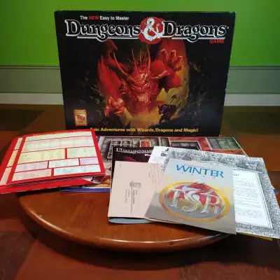 Vintage 1991 Dungeons & Dragons 100% Complet