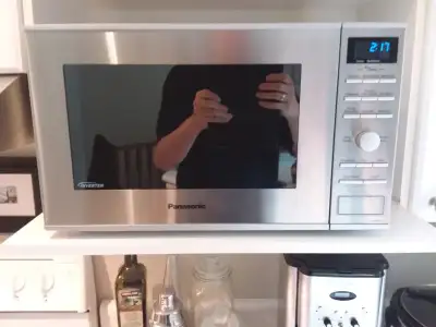 Panasonic Microwave Oven Model NN-SD691S Stainless Steel, View more