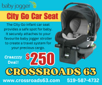 Baby Jogger City GO Car Seat Stock# 9156