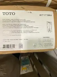 Toto new in wall tank system with auto flush 