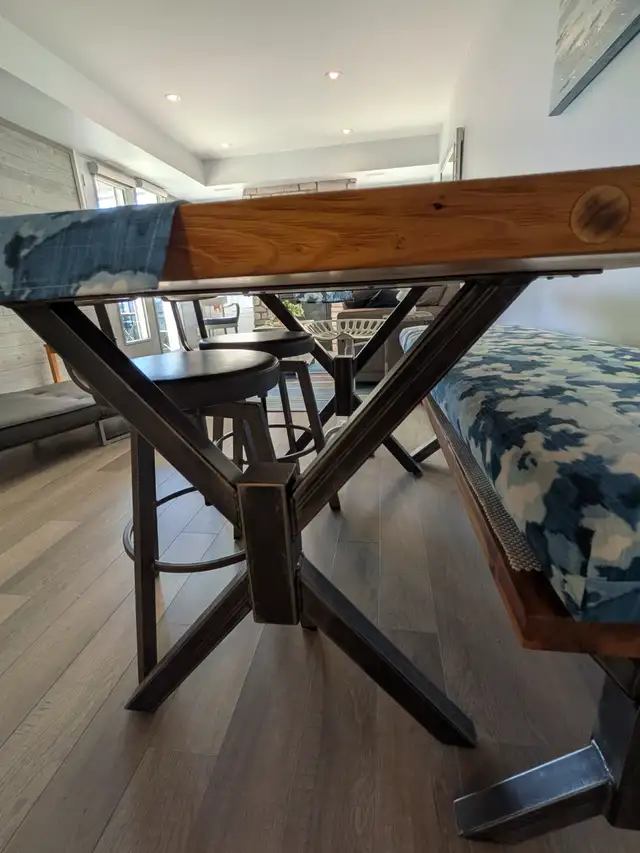 Wood Dining Room Table in Dining Tables & Sets in Hamilton - Image 3