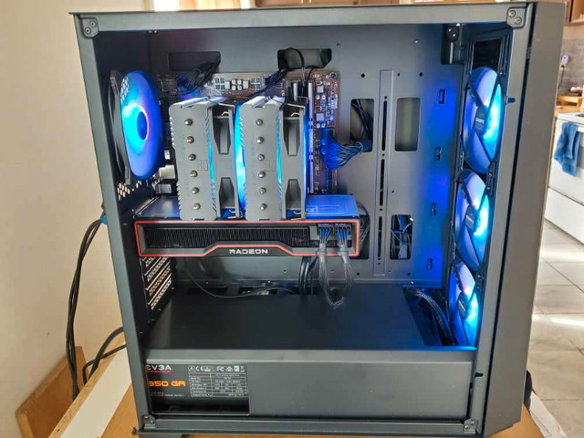 rx 6800xt amd r7 5800x ordinateur de gaming pc performant dans Ordinateurs de bureau  à Laval/Rive Nord - Image 4