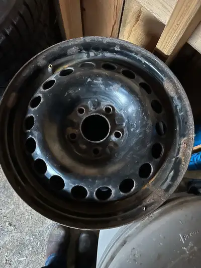 4 winter rim, not sure what they will fit. 15x6.5, 5-110mm. $100 obo.