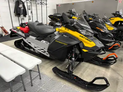2023 Skidoo Expedition Sport 900 ACE. Two available. Comes with factory high windshields and backres...