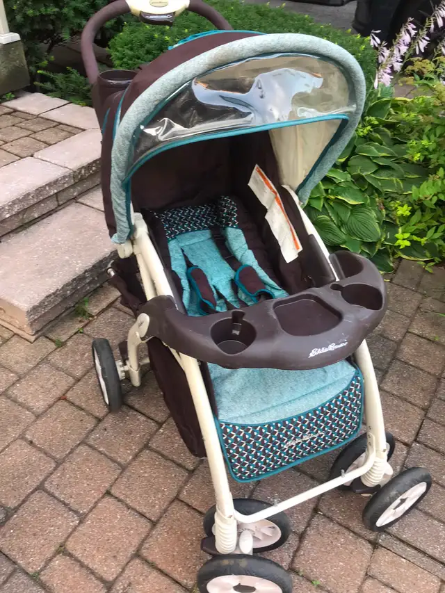 Eddie Bauer Single Stroller( Poussette) in Strollers, Carriers & Car Seats in City of Montréal - Image 2