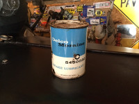 Original Delco Moraine brake lubricant metal tin - still full