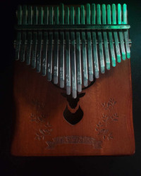 Kalimba musical instrument 