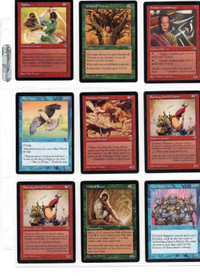 1996 MTG Mirage 23 card common lot, never played