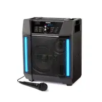Brand New Ion Adventurer Portable Speaker With Light Bars & Mic