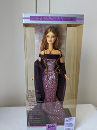 Vintage Barbie doll collectible February Amethyst