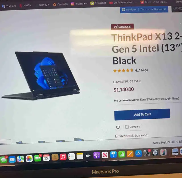 Lenovo ThinkPad X13 Yoga Gen 2 in Laptops in Longueuil / South Shore - Image 2