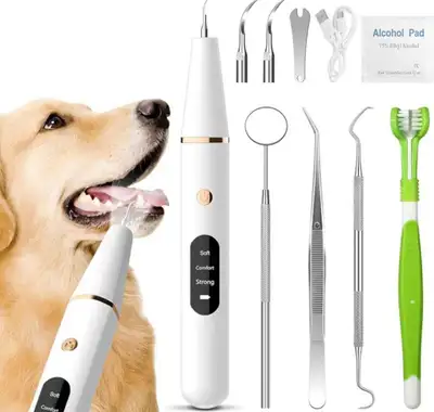 Dog Plaque Remover for Teeth, Tooth Brushing Kit, Pet Teeth Clea, View more