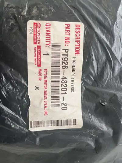 Genuine. Never opened. Fits 2020-2026 Toyota Highlander Retails for $147+tax See ...