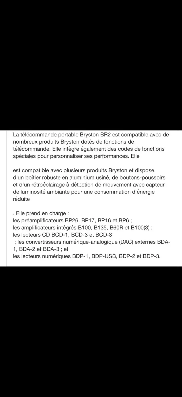 Bryston BR2 High-End Remote Control533912556773068802