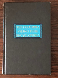 "The Columbia-Viking Desk Encyclopedia" Second Edition (1960)