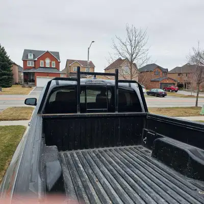 Custom back rack +Tonneau Cover for Toyota Tacoma or similar.