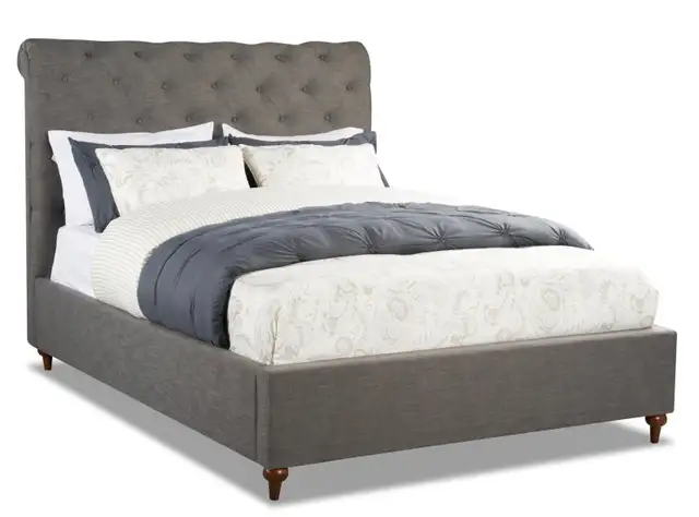 Lit Queen Roma Bedroom (Brick) - good condition - Gray63010223876481121
