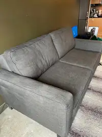 Couch with sofa bed 
