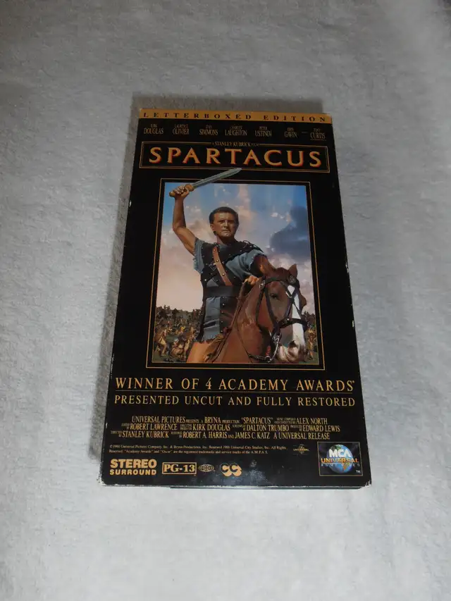 Spartacus VHS in CDs, DVDs & Blu-ray in Regina - Image 2