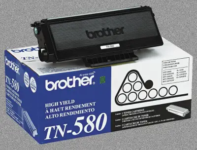 NEUF - Brother TN580 TN-580 - Cartouche de toner (noir) à haut rendement Cartouche de toner noir à h...