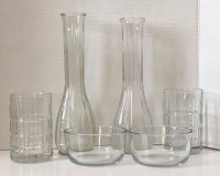 FREE: Anchor Hocking and Mid Century Glassware, Bowls and Vases