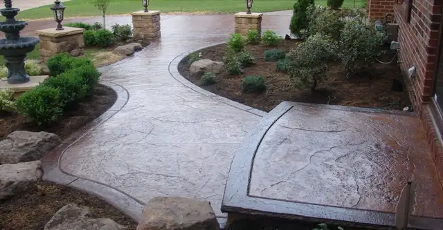 Stamped concrete and Interlocking62866660525057123
