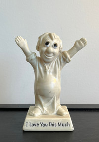 Vintage 1970 "I LOVE YOU THIS MUCH" Figure