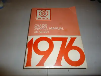 1976 Buick Shop Manual. Clean. Can Mail, View more