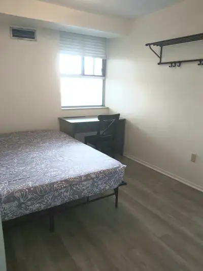 One private bedroom available for student or working female, in a clean & quite 3-bedroom, 1-bathroo...
