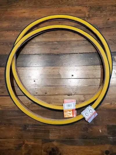 brand new 27 x 1 1/4 road bike tires , View more