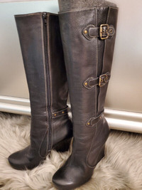 Designer Leather Boots Sizes  5, 7 & 8