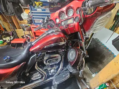 This gorgeous 2012 Screaming Eagle CVO Street Glide which looks and rides awesome. It has the big 11...