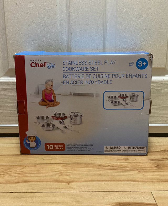 Master Chef Kids Play Cookware Set (New) in Toys & Games in City of Halifax - Image 3