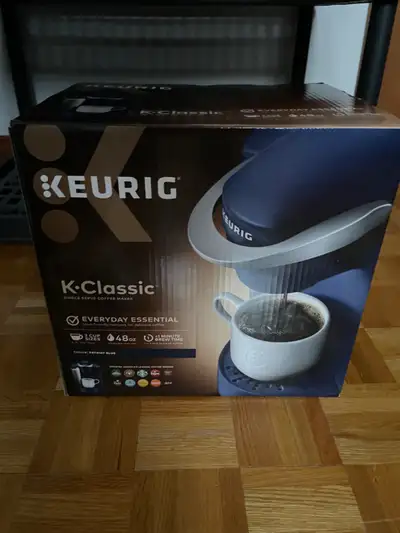 Keurig K50 coffee maker in patriot blue - BRAND NEW IN BOX, View more