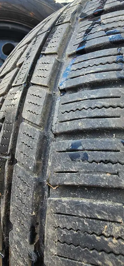 Winter tires and rim's $75 for all one is damage