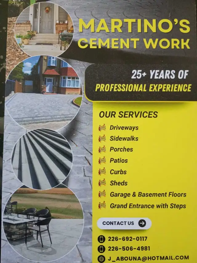Martino's Cement Work