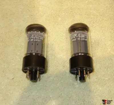 VINTAGE 1960's 5AR4-GZ34 MULLARD RECTIFIERS, View more